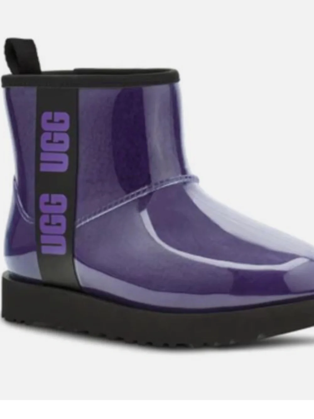 UGG CLASSIC CLEAR MINI WATERPROOF VIOLET NIGHT BOOT CYBERCORE